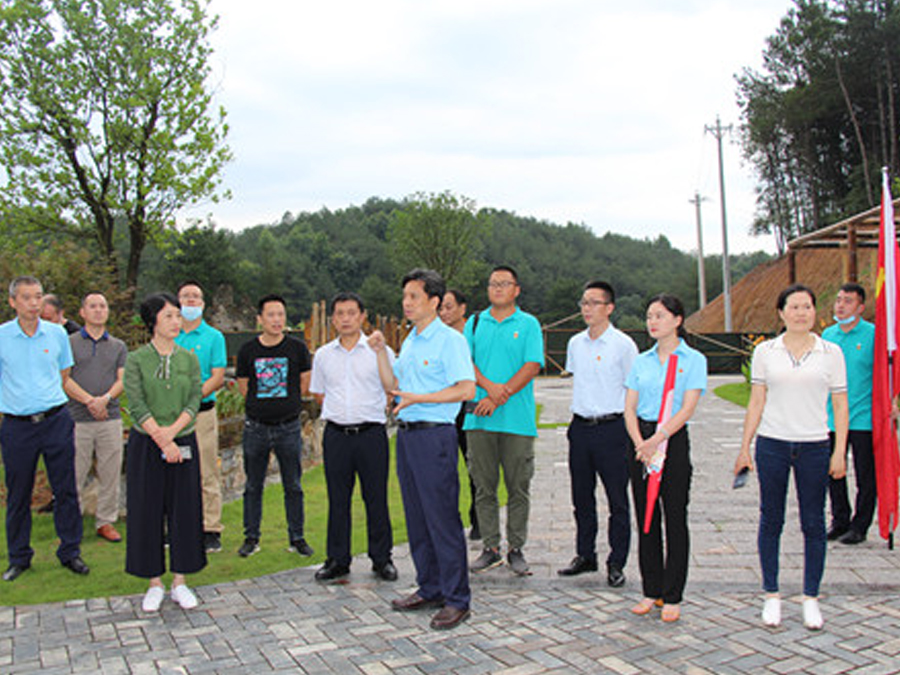 鄂旅投咸寧集團(tuán)與九宮山管委會(huì)聯(lián)合組織黨建調(diào)研活動(dòng)，助力鄉(xiāng)村振興發(fā)展